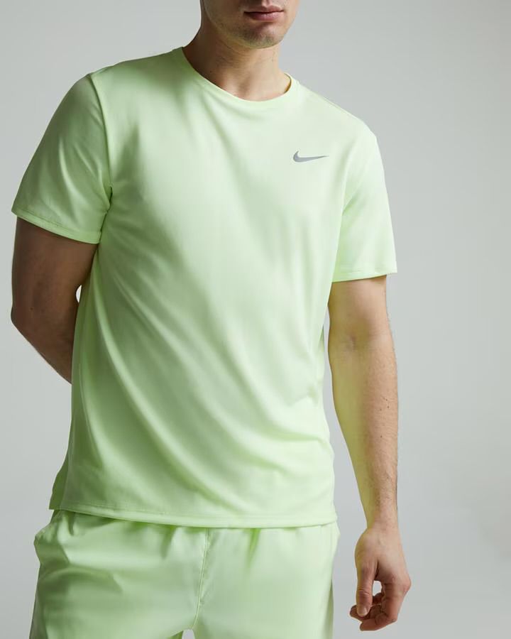 Nike Dri-FIT Miler in Neon Yellow